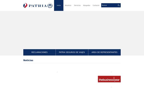 segurospatria.com site used Patria