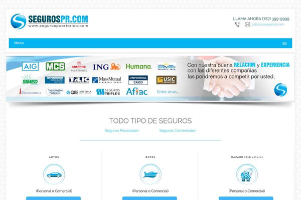 segurospr.com site used Seguros_pr
