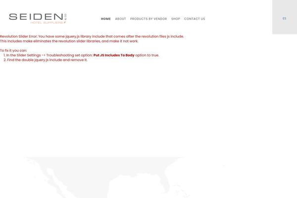 seidencompany.com site used Seidencompany