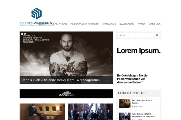 Backstreet theme site design template sample