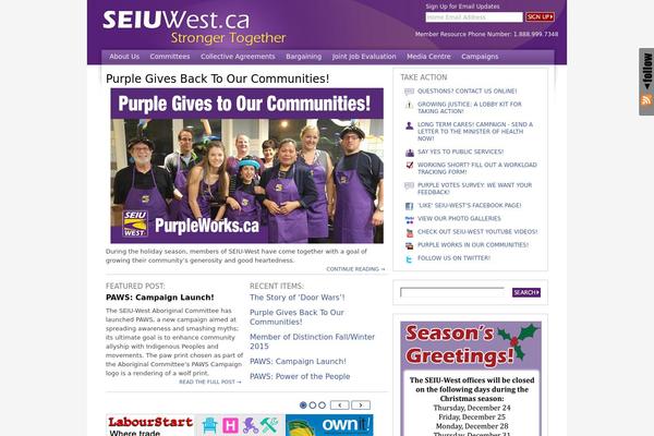 seiuwest.ca site used Seiu2011-seiuwestcanada