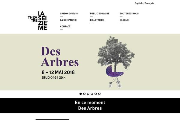 seizieme.ca site used Laseizieme-wordpress-theme