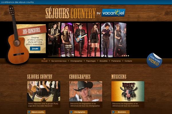 sejours-country.com site used Theme-country