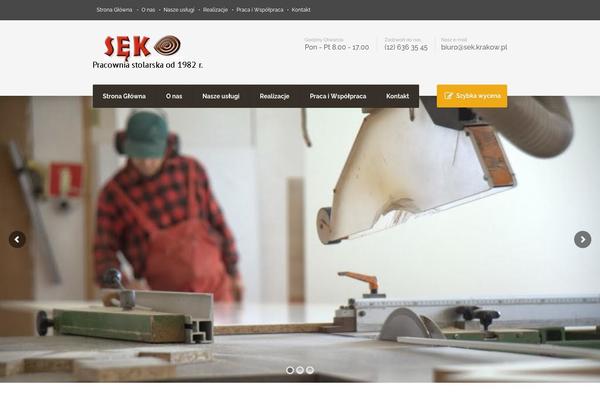 sek.krakow.pl site used Carpenter-theme