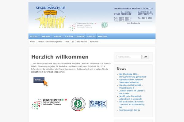 Responsive theme site design template sample