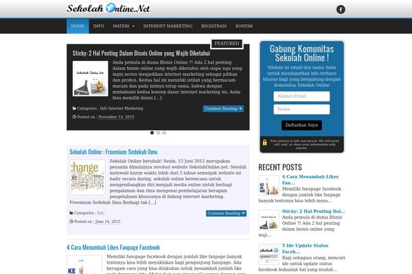 Site using Cforms-pause plugin