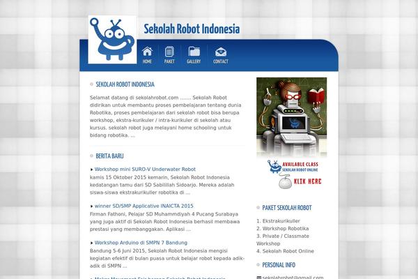 sekolahrobot.com site used Sekolahrobot