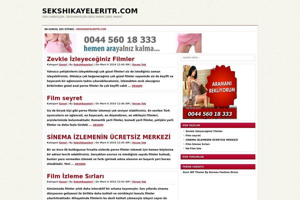 sekshikayeleritr.org site used Xure
