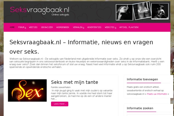 seksvraagbaak.nl site used Senhtheme