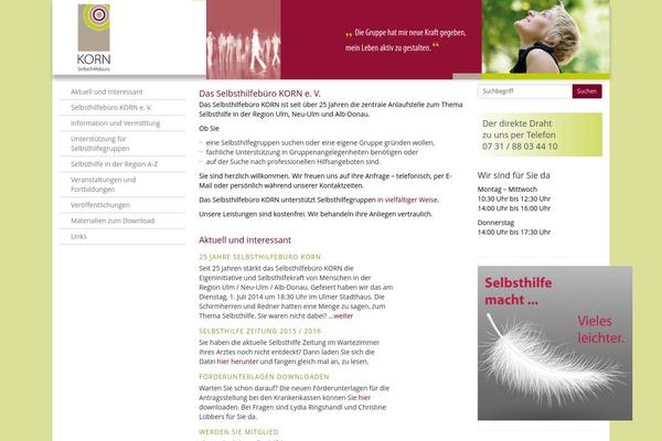 selbsthilfebuero-korn.de site used Maschuthi_korn