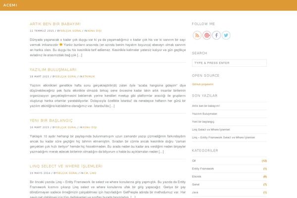 Alexis theme site design template sample