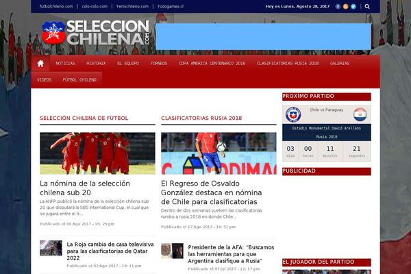 Site using Soccer-action plugin