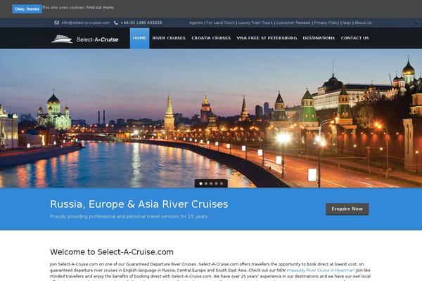 select-a-cruise.com site used Tour Package