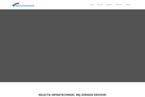 Selecta theme site design template sample