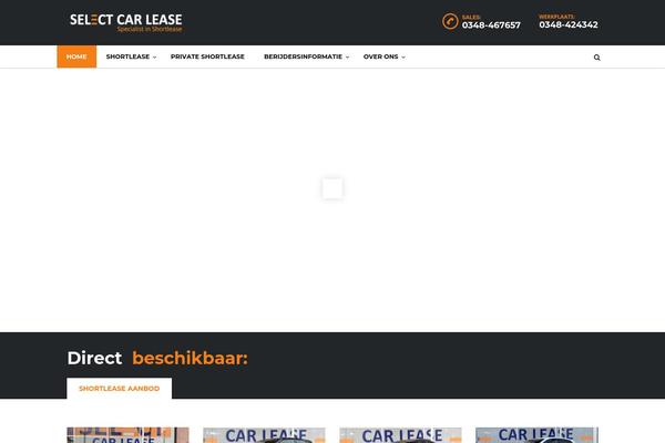 selectcarlease.nl site used Selectcarlease