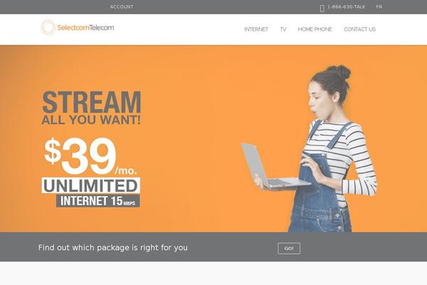 selectcomtelecom.ca site used Selectcom-telecom