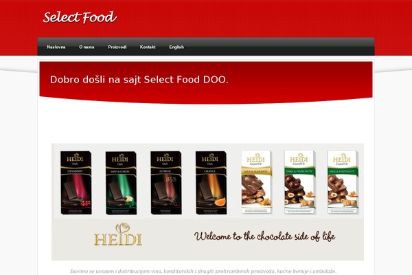 selectfood.rs site used Ovid