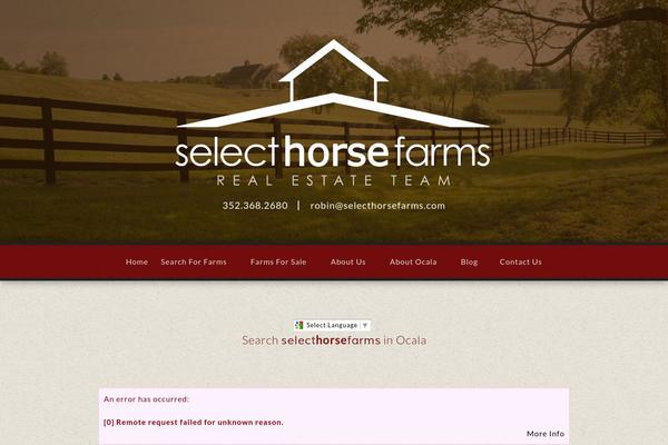 selecthorsefarms.com site used Bcore