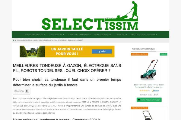 selectissim.com site used Template_discover