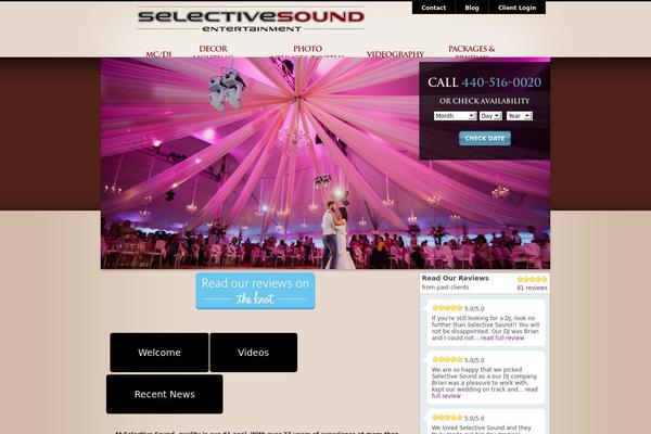 selectivesound.com site used Selectivesound
