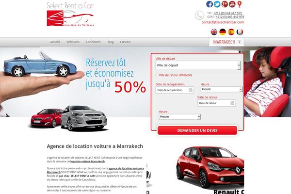 selectrentcar-marrakech.com site used Carrental
