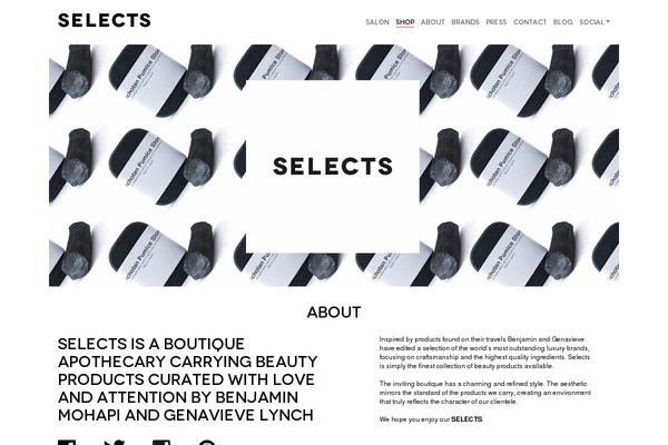 Benjamin theme site design template sample