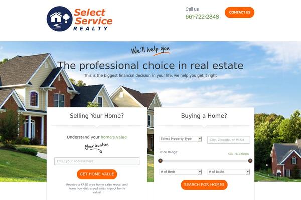 selectservicerealty.com site used V4realestate