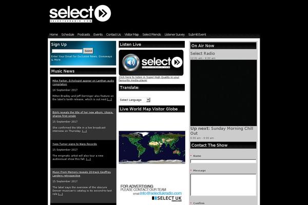 selectukradio.com site used Black skyline