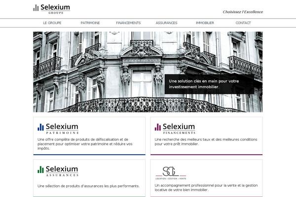 selexium-groupe.com site used Selexium