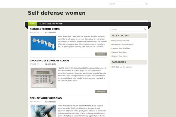 Eliaz theme site design template sample