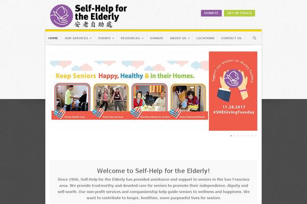 selfhelpelderly.org site used Medical-plus