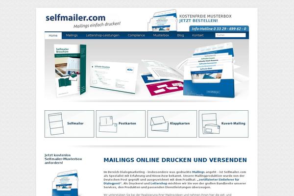 selfmailer.com site used Selfmailer