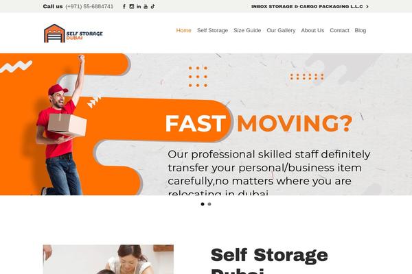 selfstoragedubai.com site used Selfstoragedubai