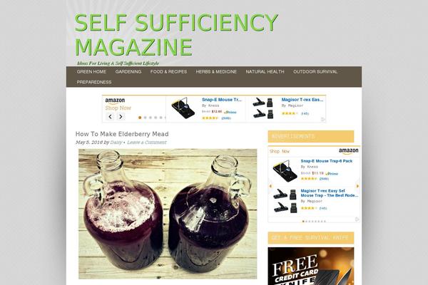 selfsufficiencymagazine.com site used Cre8tive