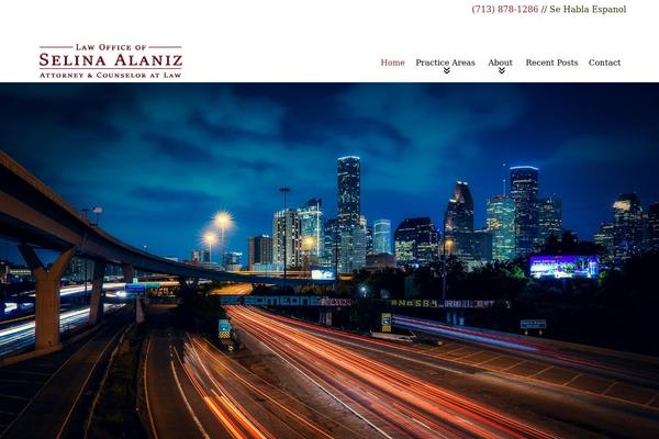 X Child theme site design template sample