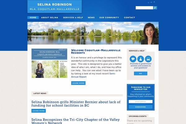 selinarobinson.ca site used Mla_template
