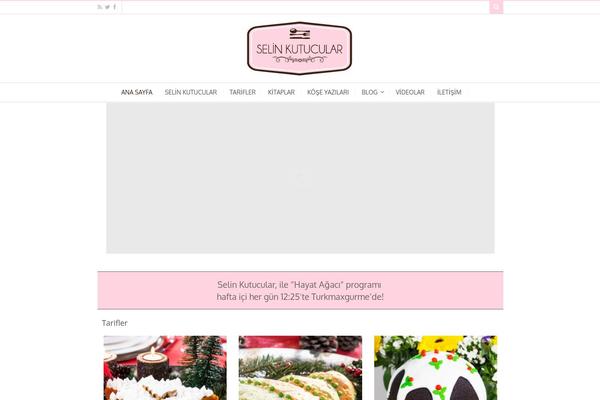 Food & Cook theme site design template sample