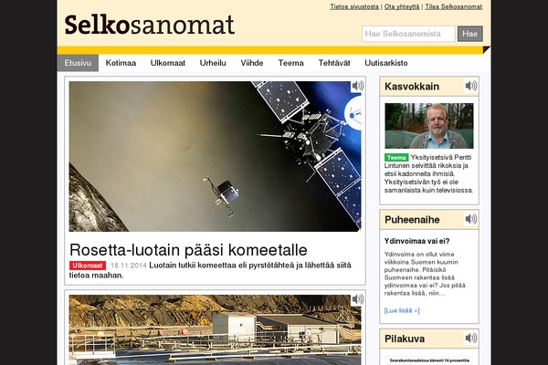 selkosanomat.fi site used Retlehs-roots-9a64880