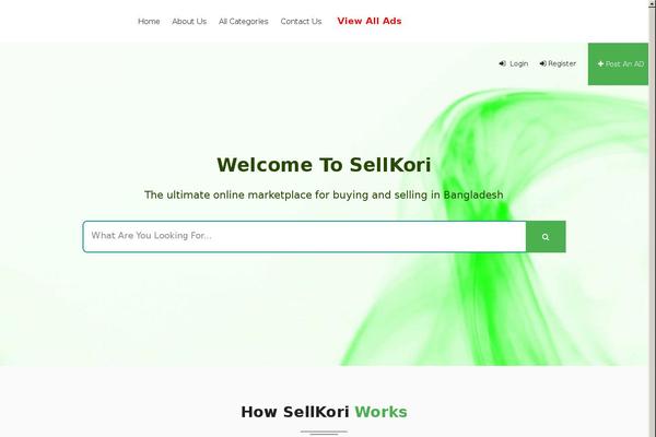 sellkori.com site used AdForest