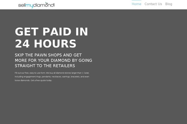 sellmydiamond.com site used Avada Child