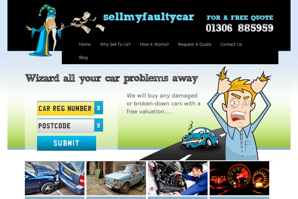 sellmyfaultycar.co.uk site used Sellmyfaultycar