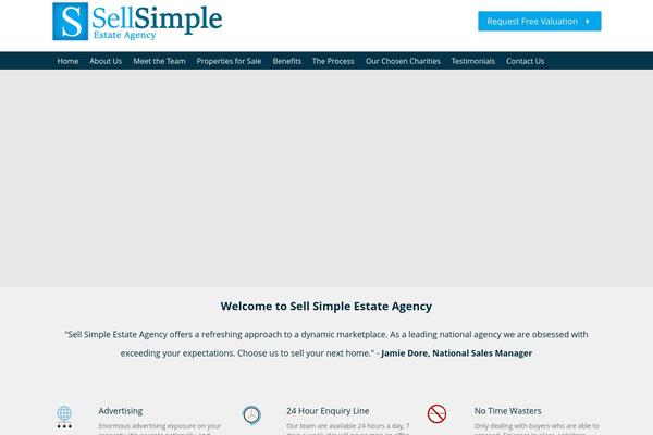 Realia theme site design template sample