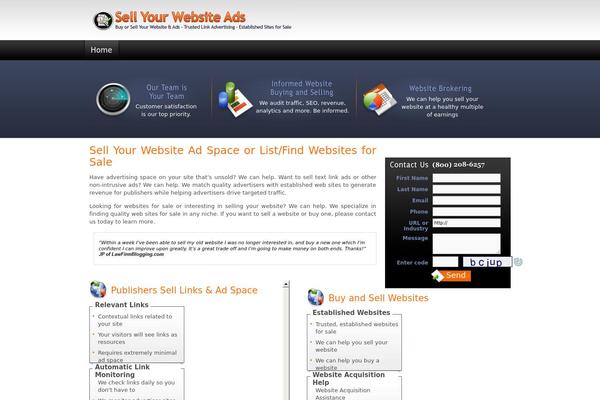 sellyourwebsiteads.com site used Buy