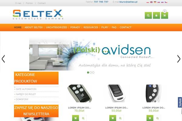 seltex.pl site used Seltex