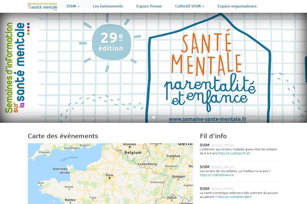 semaine-sante-mentale.fr site used Sism