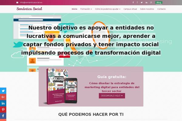 semanticasocial.es site used Semantica_social_web