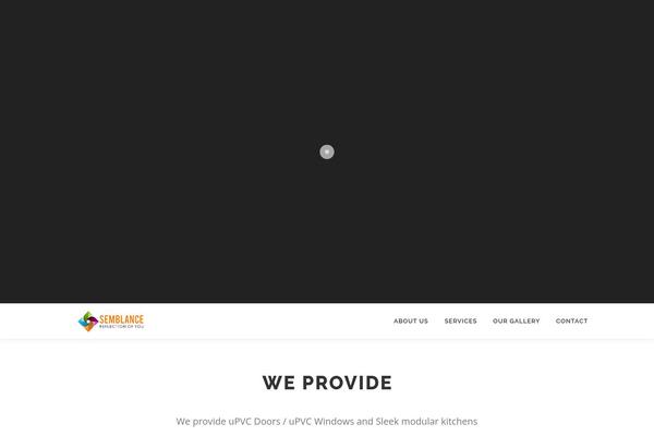 OnePress theme site design template sample