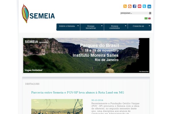 semeia.org.br site used Salient
