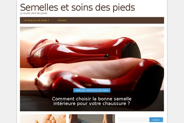 semelles-et-soin-des-pieds.fr site used Wp_dolce5-v1.0.1