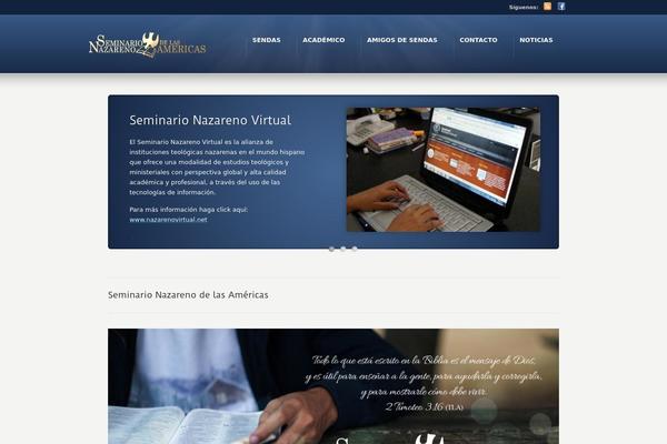 Karma theme site design template sample